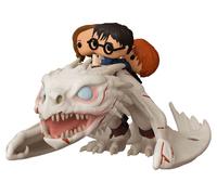 Figurine Funko Pop! Ride N°93 Harry Potter Harry Ron Et Hermione Sur Dragon