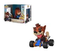 Figurine Crash Bandicoot - Ctr Crash Rides Pop 18cm