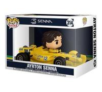 Funko Figurine Deluxe Rides Super Lotus Ayrton Senna Jaune