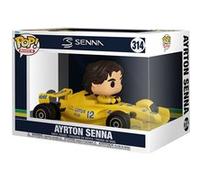 Funko Figurine Deluxe Rides Super Lotus Ayrton Senna Jaune