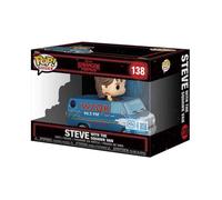 Funko Pop! Rides Deluxe: Stranger Things Season 5 - Steve with The Squawk Van - Figurine en Vinyle à Collectionner - Idée de Cadeau - Produits Officiels