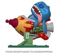 Figurine Funko Pop Rides Lilo and Stitch Stitch in Rocket Multicolore