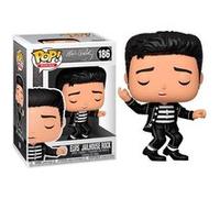 Figurine Funko Pop Rocks Elvis Jailhouse Rock noir G