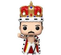 Funko Pop! Rocks: Freddie Mercury King - Queen - Exclusivité Amazon - Figurine en Vinyle à Collectionner - Idée de Cadeau - Produits Officiels - Jouets pour Les Enfants et Adultes - Music Fans