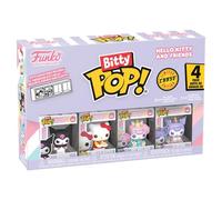 Pack de 4 Figurines Funko Bitty Pop Hello Kitty and Friends Kuromi