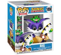Funko – Figurine vinyle Pop – Big the Cat avec Froggy – Sonic the Hedgehog – Violet