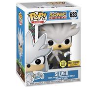 Figurine Funko Pop - Sonic Le Hérisson N°633 - Silver - Glow In The Dark (52249)