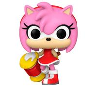 Funko - Pop! Games Figurine Amy Rose (Sonic) - Vinyle Officiel
