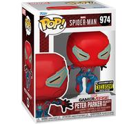 Figurine Funko Pop - Spider-Man Gamerverse [Marvel] N°974 - Peter Parker (Costume Vélocité) (76676)