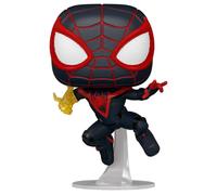 Figurine Funko POP Spiderman Miles Morales Noir 9 cm