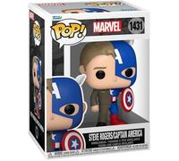 Figurine Funko Pop! Split - Marvel - Captain America Et Steve Rogers