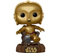 Figurine Funko Pop Star Wars 40th C-3PO Doré 12 cm