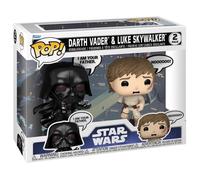Funko Star Wars Darth Vader & Luke Skywalker (2-Pack) Pop Unisex Pop Standard