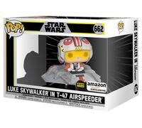Figurine Funko Pop - Star Wars 5 : L'empire Contre-Attaque N°662 - Luke Skywalker Dans Le T-47 Airspeeder (Hyperspace Heroes) (74404)