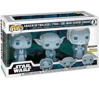 Figurine Funko Pop - Star Wars 6 : Le Retour Du Jedi - Force Ghost Anakin, Yoda, And Obi-Wan Kenobi Force Ghost 3-Pack (55624)