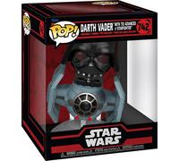Figurine Funko Pop Star wars Dark Vador avec Tie Advanced x1 Starfighter E