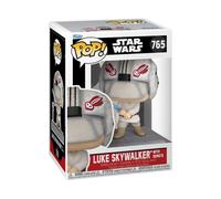 Figurine Funko Pop! Star Wars 765 Luke Skywalker bobblehead vinyle 9 cm blanc