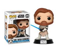 Figurine Funko POP Star Wars Clone Wars Obi Wan Kenobi Beige 9 cm