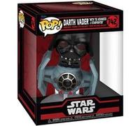 Figurine Funko Pop Star wars Dark Vador avec Tie Advanced x1 Starfighter E