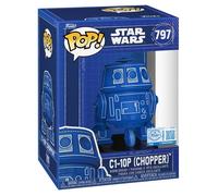 Funko Star Wars C1-10P Chopper Blueprint Pop Figurine en vinyle #797, Entertainment Earth Exclusive, 9,5 cm