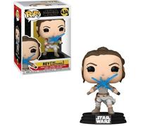 Funko - Figurine Pop! - Rey Skywalker (Star Wars Épisode IX) - 2 sabres laser - Vinyle