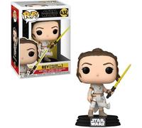 Figurine Funko Pop! Star Wars : Épisode 9 - Rey Sabre Bleu