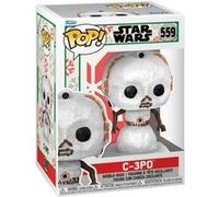 Figurine Funko Pop Star Wars Holiday C-3PO Snowman G