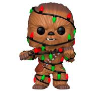 Funko Pop! Figurine Star Wars Holiday Chewbacca – Vinyle 15 cm avec lumières