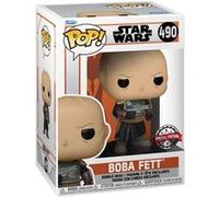 Figurine Funko Pop Star Wars Mandalorian Boba Fett With Chase Modèle aléatoire Exclusivité Multicolore G