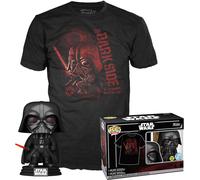 Figurine Funko Pop - Star Wars : Obi-Wan Kenobi - Dark Vador (Glow In The Dark) - Tee