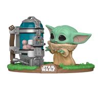 Figurine Funko Pop Star Wars The Mandalorian Child with Canister Multicolore 9 cm