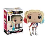 Funko Figurine Pop! DC Comics Suicide Squad Harley Quinn 10 cm Rouge bleu beige