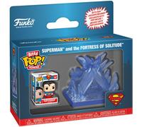 Funko Bitty Pop! Town: DC Comics - Superman & The Fortress of Solitude - Figurine en Vinyle de Collection - Idée Cadeau - Produit Officiel - Jouets pour Enfants et Adultes