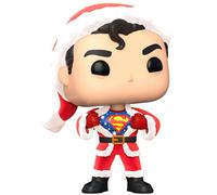 Figurine Funko POP & T-shirt Back DC Comics Superman Exclusive Flocked Rouge L