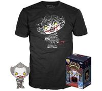 Figurine Funko POP & T-shirt - FUNKO - Pennywise Exclusive M - Multicolore - 4 pouces - Mixte