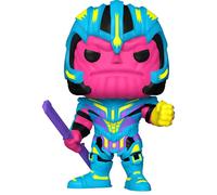 Funko Pop! & Tee – T-shirt avec figurine Marvel Thanos (Blacklight) Taille S