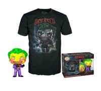 Figurine Funko POP & Tee DC Comics Joker Noir XL