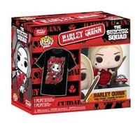 Funko Pop And Tee Dc Comics Escuadron Suicida Harley Quinn Figure Rouge XL