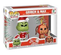 Figurine - Funko Pop! - The Grinch avec Max 2PK - Vinyle Durable - Cadeau Idéal - Collectionnable