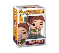 Funko Pop! Figurine vinyle – Quasimodo (Le Bossu de Notre-Dame) avec oiseau – Officiel