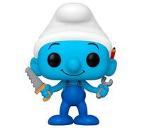 Figurine Funko POP The Smurfs Handy Smurf Bleu 9 cm