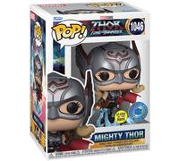 Figurine Funko Pop - Thor : Love And Thunder N°1046 - Mighty Thor - Glow In The Dark (64808)