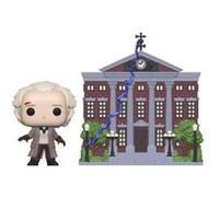 Figurine Funko Pop Town Back to the Future Doc with Clock Tower G