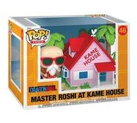 Funko Figurine Pop Dragon Ball Master Roshi à Kame House Multicolore 9 cm