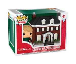 Figurine Funko POP Town Home Alone Kevin with McCallister Home Marron TU