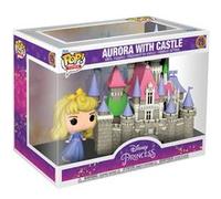 Funko Figurine en vinyle Disney – Princess Aurora avec château – Pop! Town