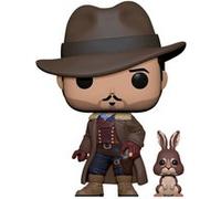 Funko Pop!&Buddy: His Dark Materials-Lee Scoresby with Hester Pop! Vinyl - Figurine en Vinyle à Collectionner - Idée de Cadeau - Produits Officiels - Jouets pour Les Enfants et Adultes - TV Fans