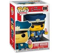 Funko Figurine Chief Wiggum Simpsons Bleu