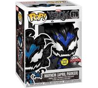 Figurine Funko Pop - Venom [Marvel] N°676 - Mayhem April Parker - Glow In The Dark (58397)