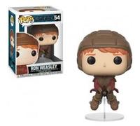 Figurine Funko Pop Vinyl Harry Potter Ron avec balai 9 cm G